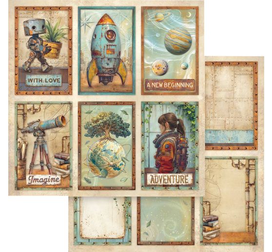 Scrapbook-Block "A New Beginning"