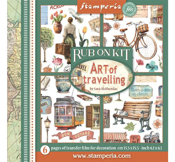 Rub On Sortiment "Art of Travelling"