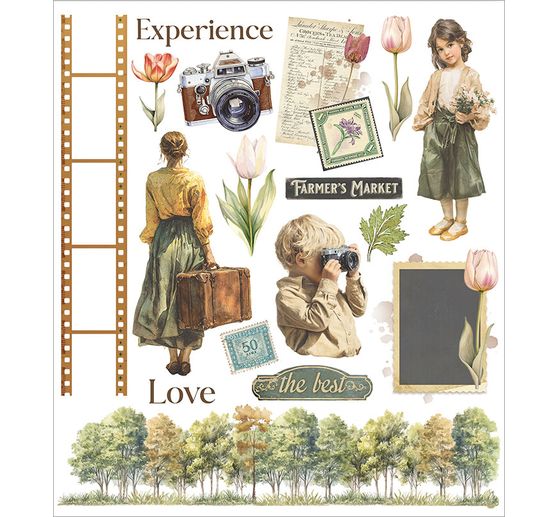 XL Rub On Sortiment "Art of Travelling"