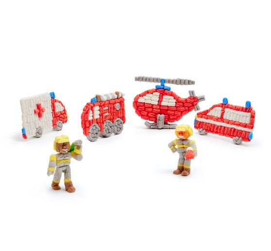 Playmais Kartenset Classic "Firetruck"
