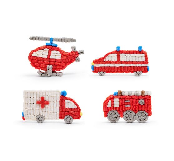 Playmais Kartenset Classic "Firetruck"