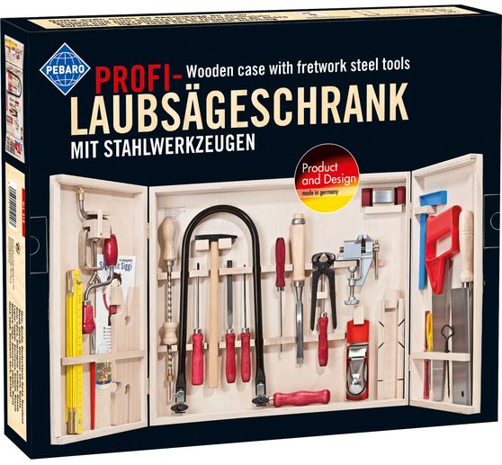 Profi-Laubs&auml;geschrank, 33 Teile