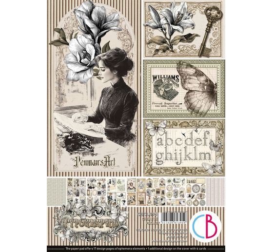 Papier-Set "Typographic"