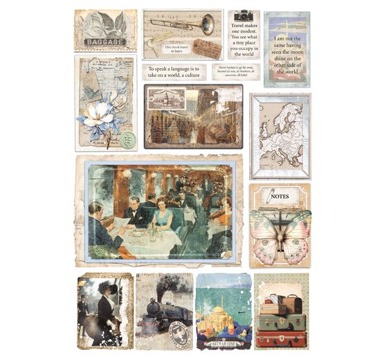 Papier-Set "Eastern Journey"