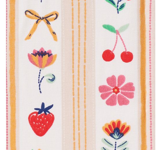 Baumwoll-Stoff "Summer Ribbon"