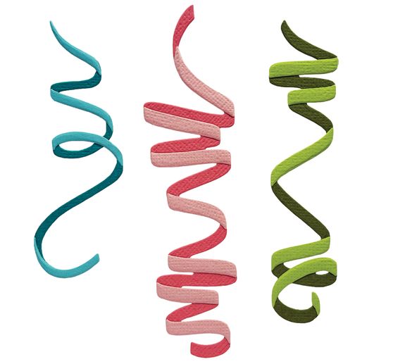 Sizzix Thinlits Stanzschablone "Celebration Streamers by Tim Holtz"