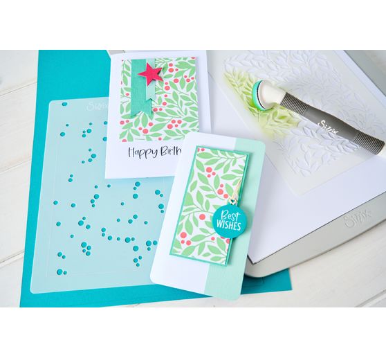 Sizzix Layered Stencils "Berry Sweet"