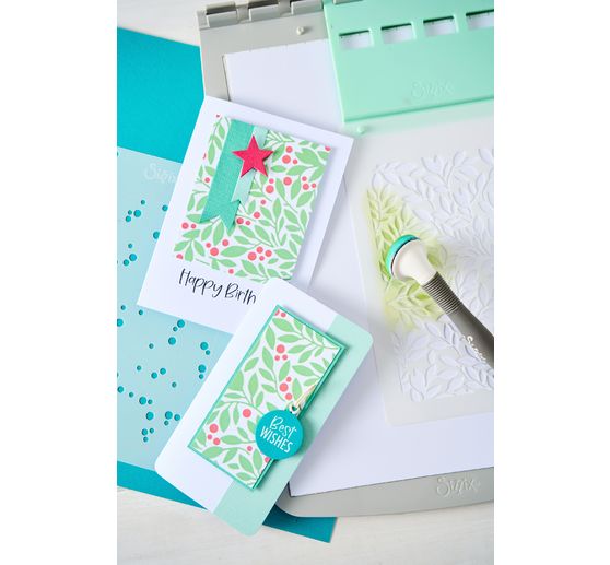 Sizzix Layered Stencils "Berry Sweet"