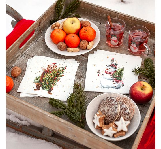Serviette "Beary Christmas"