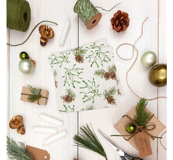 Serviette "Sweet Mistletoe