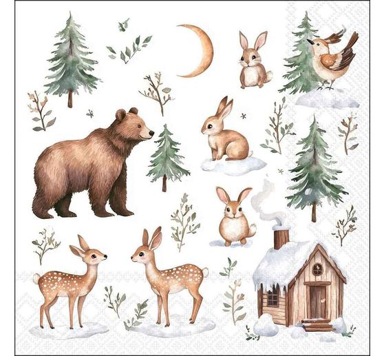 VBS Servietten-Set "Winter Season"