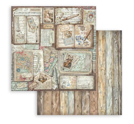 Stamperia Scrapbook-Block "Symphony"