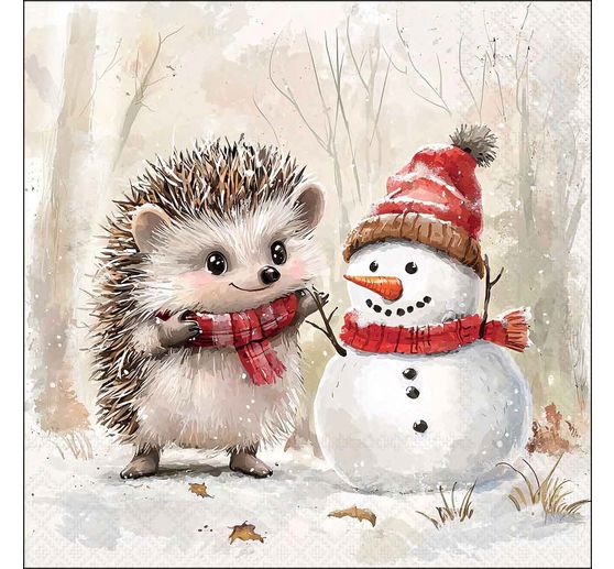Serviette "Spike and Frosty"