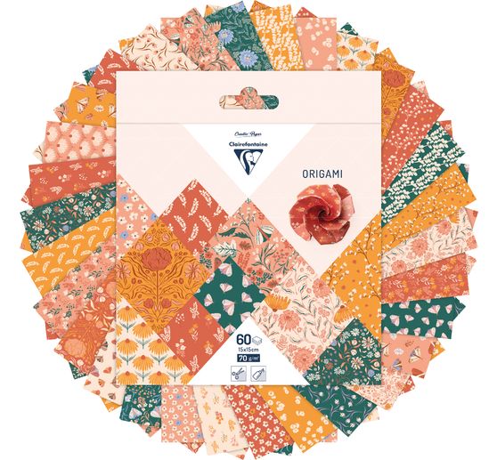 Faltbl&auml;tter "Boho Floral"