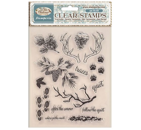 Stamperia Clear-Stamps "White Christmas"