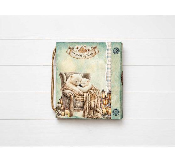 Stamperia Scrapbook-Block "White Christmas"