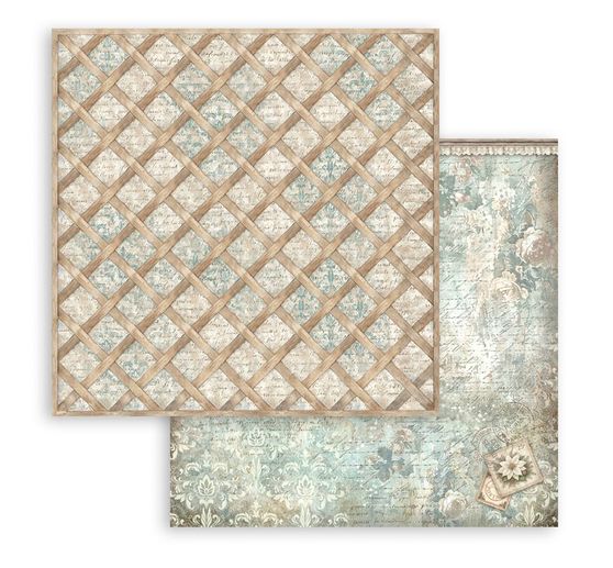 Stamperia Scrapbook-Block "White Christmas Backgrounds"