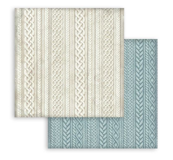 Stamperia Scrapbook-Block "White Christmas Backgrounds"