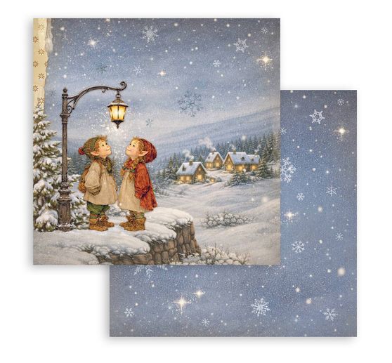 Stamperia Scrapbook block "Silent Night"
