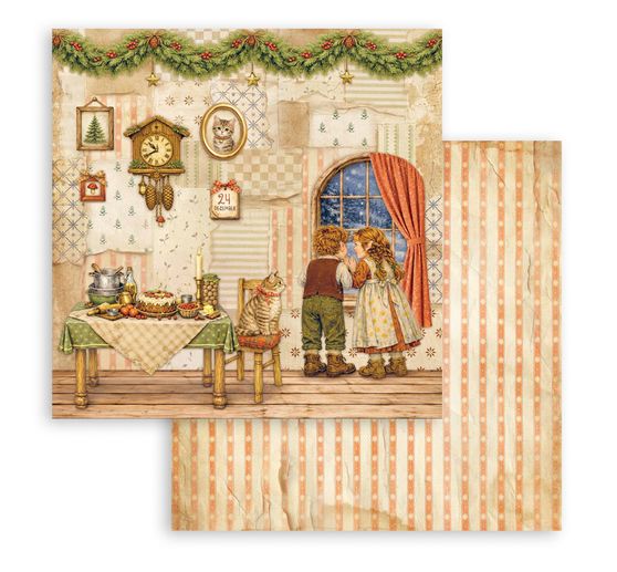 Stamperia Scrapbook block "Silent Night"