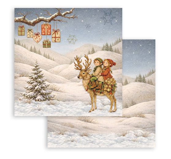 Stamperia Scrapbook block "Silent Night"