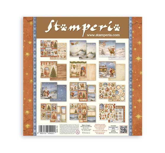 Stamperia Scrapbook block "Silent Night"