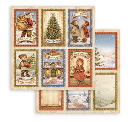 Stamperia Scrapbook block "Silent Night"