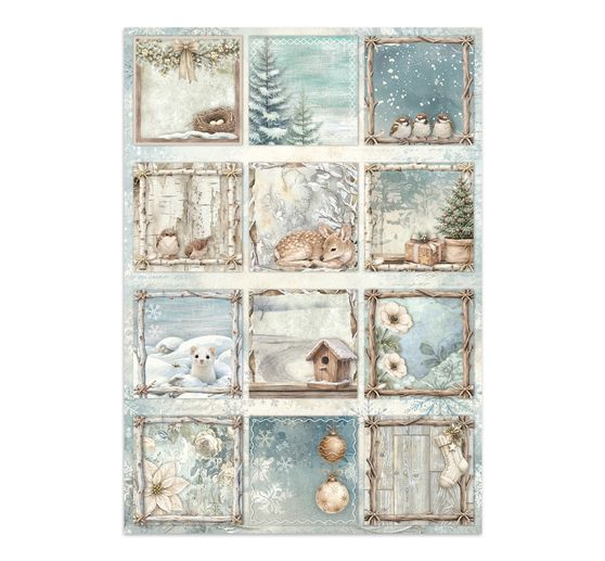 Stamperia Junk Journal Book "White Christmas"