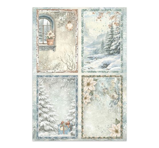 Stamperia Junk Journal Book "White Christmas"