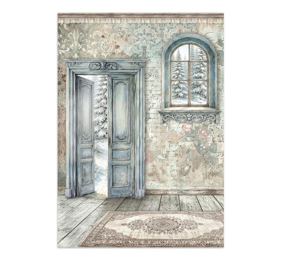 Stamperia Junk Journal Book "White Christmas"