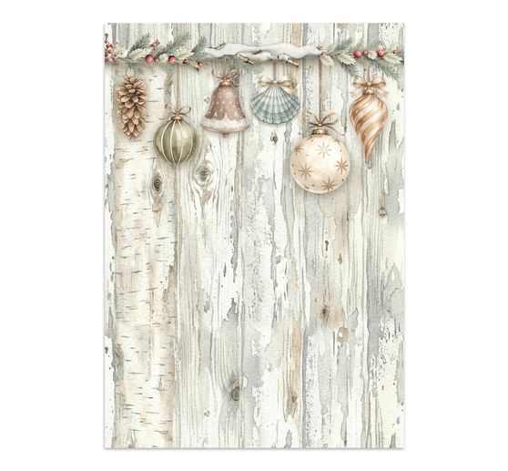 Stamperia A5 Junk Journal Focus Points "White Christmas"