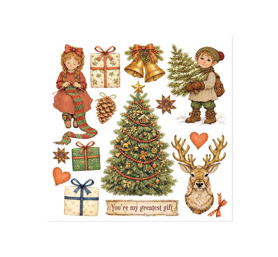 Stamperia Rub On assortment "Silent Night"