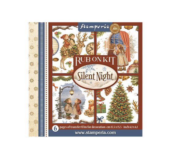 Stamperia Rub On assortment "Silent Night"