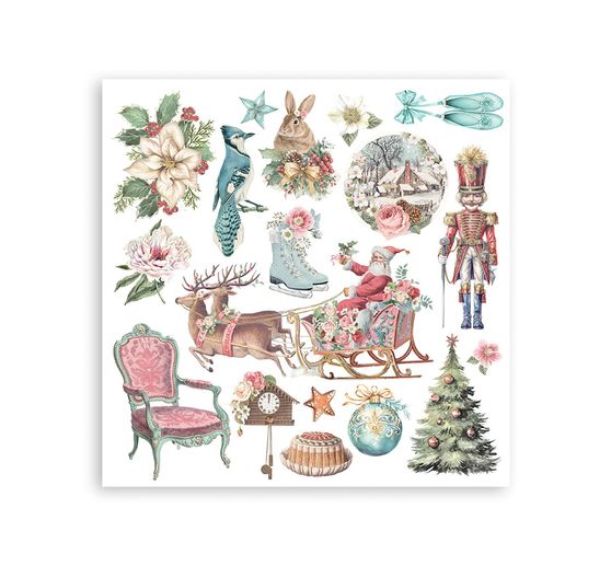 Stamperia Rub On assortment "Winter Magic"