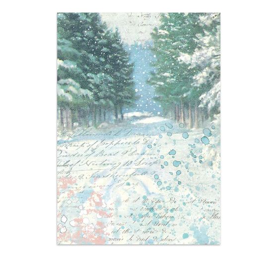 Stamperia A5 Junk Journal Focus Points "Winter Magic"