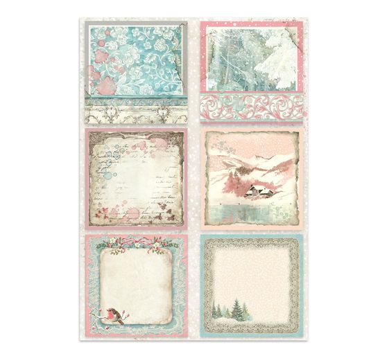 Stamperia A5 Junk Journal Focus Points "Winter Magic"