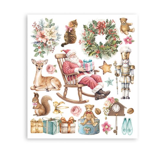Stamperia XL Rub On assortment "Winter Magic"