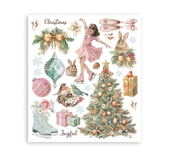 Stamperia XL Rub On assortment "Winter Magic"
