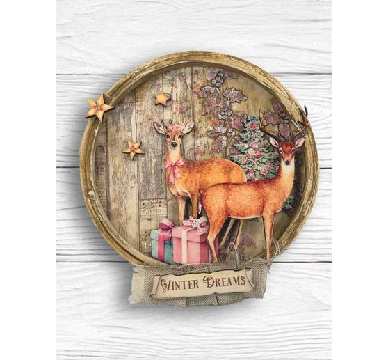Stamperia Lasercut-Motive "Winter Magic"