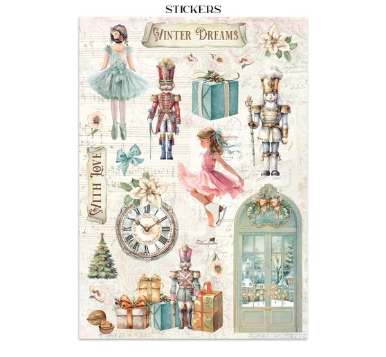 Stamperia Junk Journal Book "Winter Magic"