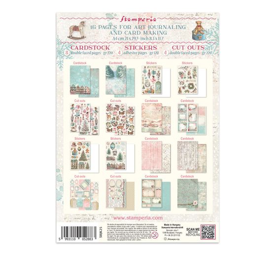 Stamperia Junk Journal Book "Winter Magic"