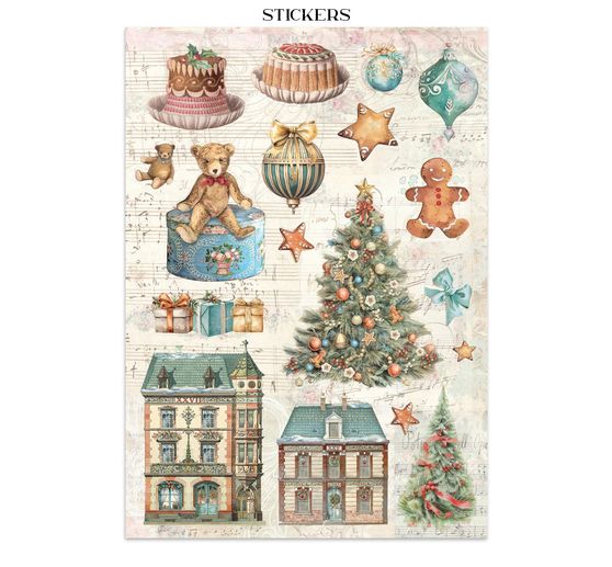 Stamperia Junk Journal Book "Winter Magic"