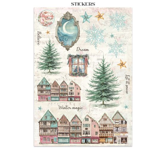 Stamperia Junk Journal Book "Winter Magic"