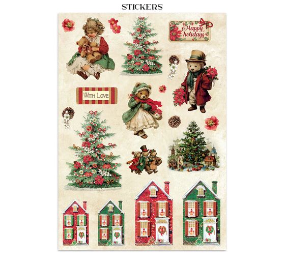 Stamperia Junk Journal Book "Classic Christmas"