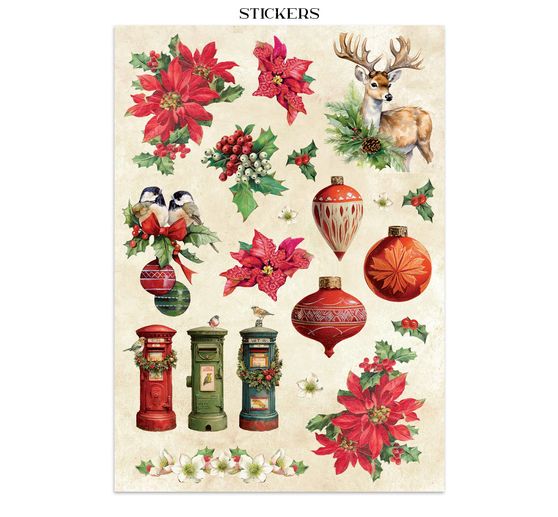 Stamperia Junk Journal Book "Classic Christmas"