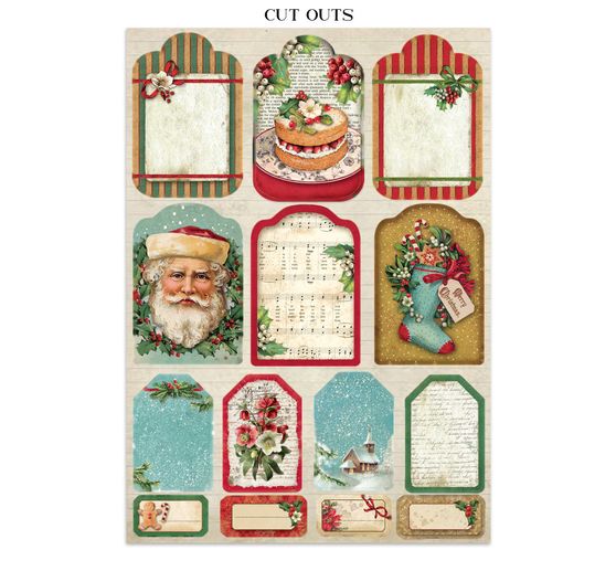 Stamperia Junk Journal Book "Classic Christmas"
