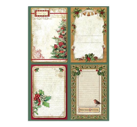 Stamperia Junk Journal Book "Classic Christmas"