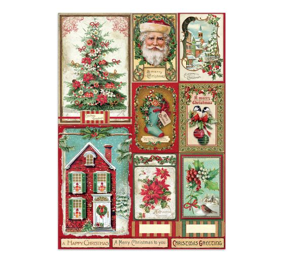 Stamperia Junk Journal Book "Classic Christmas"
