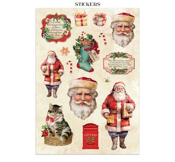 Stamperia Junk Journal Book "Classic Christmas"