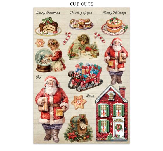 Stamperia Junk Journal Book "Classic Christmas"
